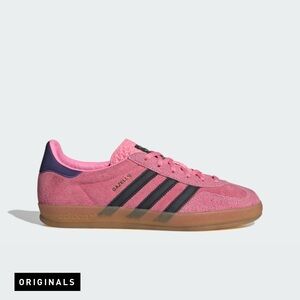 Adidas Gazelle Indoor Pink and Navy w/ Box Women's 9